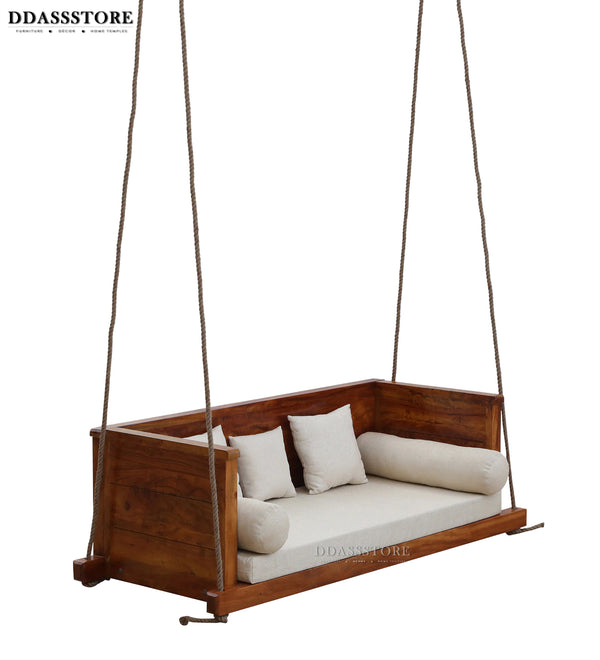 Hanging Solid wood Hammock Swing Sofa for Living Room | House Swings for Living Room - D'DASS Store