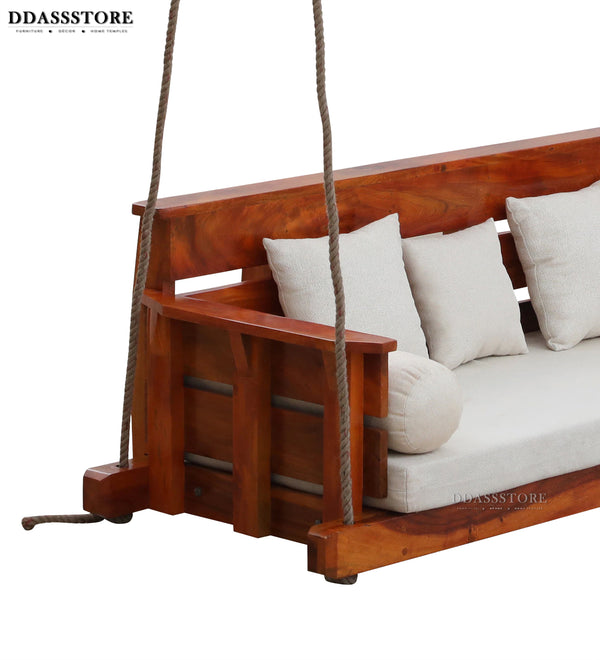 Hanging Solid wood Hammock Swing Sofa for Living Room | House Swings for Living Room - D'DASS Store