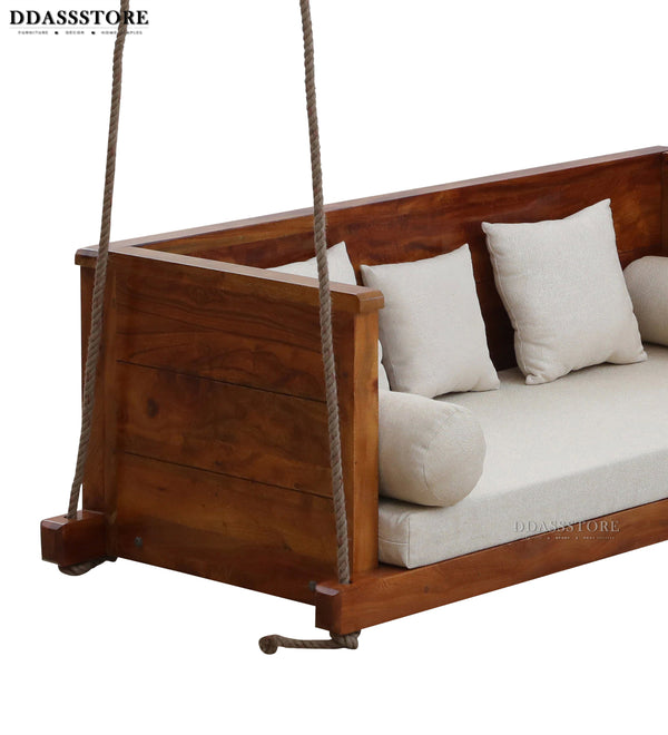 Hanging Solid wood Hammock Swing Sofa for Living Room | House Swings for Living Room - D'DASS Store