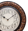 12" Decorative Ethnic Antique Wooden Wall Clock for Home | Employee Gift - D'DASS Store