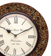 12" Decorative Handpainted Antique Wooden Wall Clock for Home | Office Inauguration Gift - D'DASS Store