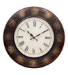 18" Decorative Ethnic Antique Brass Wall Clock for Home | Office ceremony gift - D'DASS Store