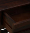 Heritage EntryLine Sheesham Wood Shoe Rack In Scratch Resistant Walnut Finish - D'DASS Store