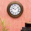 12" Vintage Designed Brass Wall Clock for Home - D'DASS Store