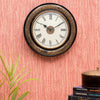 12" Ethnic Antique Brass Wall Clock for Home
