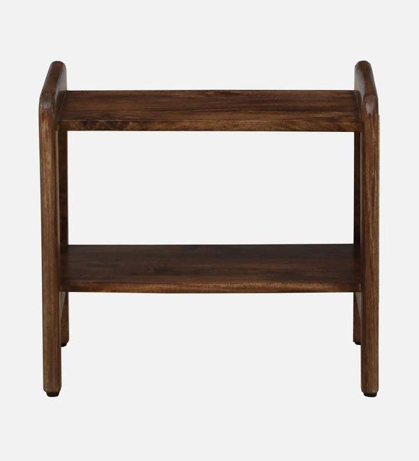 Honeywood Charm End Table In Rustic Teak Finish - D'DASS Store