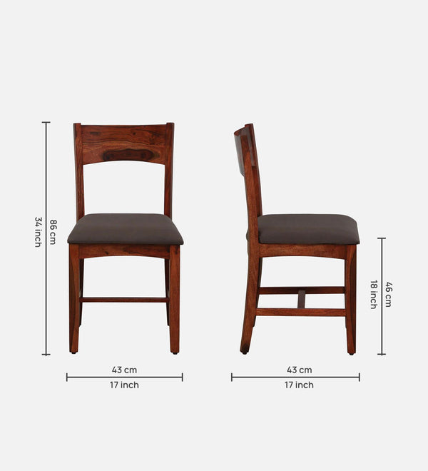 Biscay Metro Wood 2 Seater Dinning Set