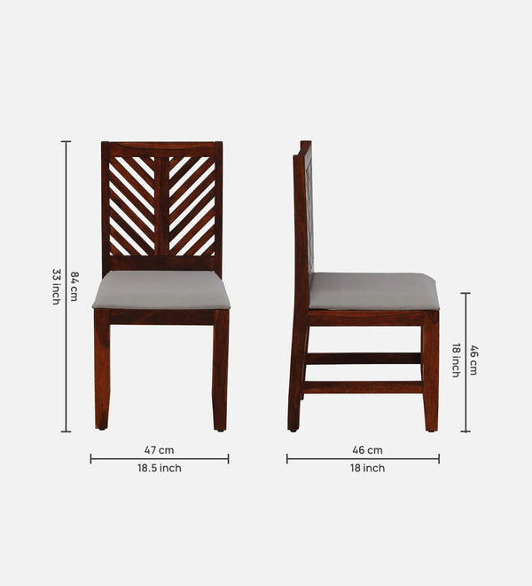 Honeycrest Bistro Wood 2 Seater Dining Set