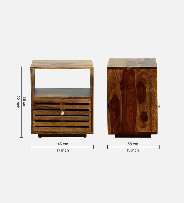 Woodscape Bedside Table