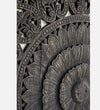 Mewar Mandala Majesty King Bed Headboard Wood Wall Mounted with Frame - D'DASS Store