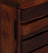 AmberWood Rest Sheesham Wood Shoe Rack In Scratch Resistant Honey Oak Finish With Beige Cushion - D'DASS Store