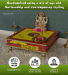 Pooja Chowki & Bajot For Home & Office | DDASSBJT131_YG - D'DASS Store