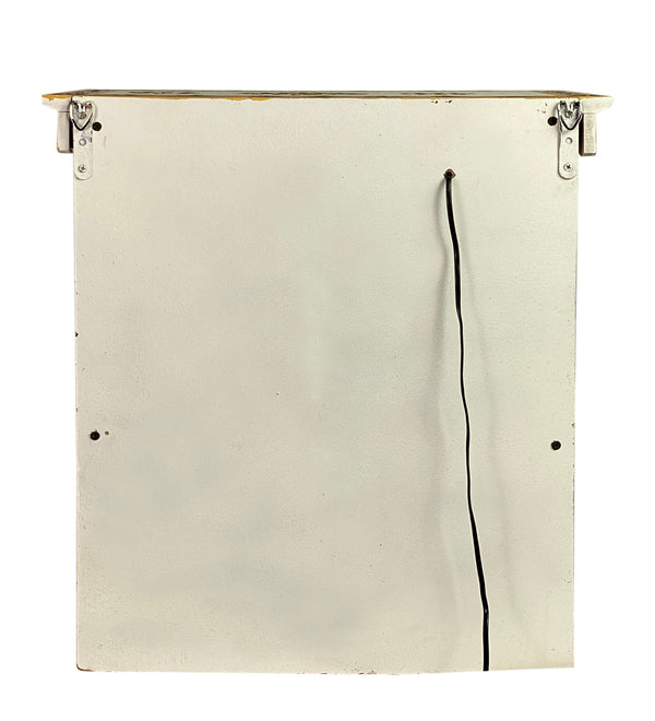 Blue Gold Hand Painted Wooden LED Pooja Mandir - D'DASS Store