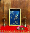 Blue Bird Wooden Pooja Tray & Thali for Home Temple - D'DASS Store