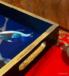 Blue Bird Wooden Pooja Tray & Thali for Home Temple - D'DASS Store