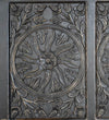 Black Wooden HandCarved Wardrobe & Almirah  | DDASSWRD01 - ddassstore