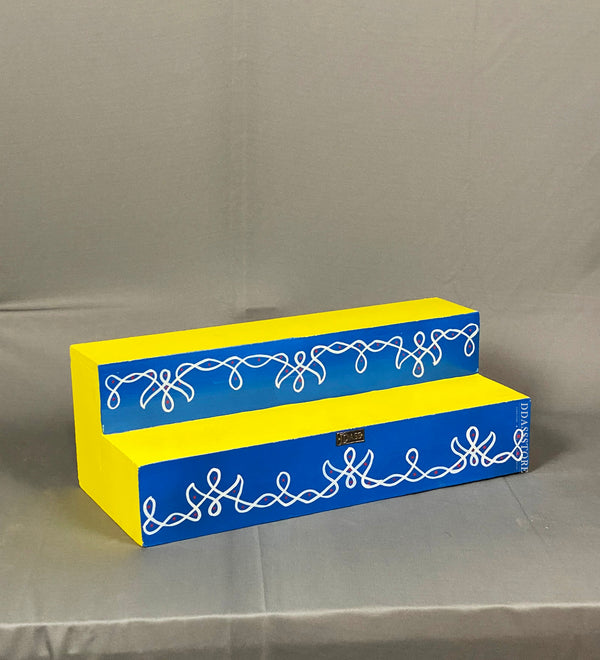 Handpainted Kollam GOLU Stand Kolu Padi & Steps Altar - D'DASS Store