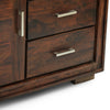 Vintage Solid wood HandCarved Crockery unit for Kitchen - D'DASS Store