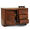 Kaga Solid wood HandCarved Crockery unit for Kitchen - D'DASS Store