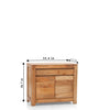 Malabar Solid wood HandCarved Crockery unit for Kitchen - D'DASS Store