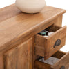 Natural Solid wood HandCarved Crockery unit for Kitchen - D'DASS Store