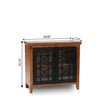 Victoria Solid wood HandCarved Crockery unit for Kitchen - D'DASS Store