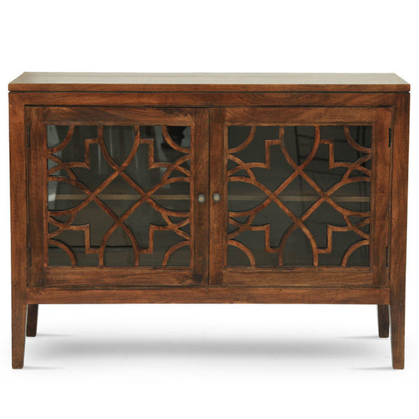 Emme Solid wood HandCarved Crockery unit for Kitchen - D'DASS Store