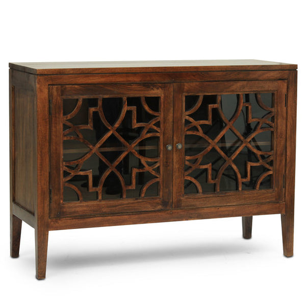 Emme Solid wood HandCarved Crockery unit for Kitchen - D'DASS Store