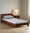 Low Rest Solid Wood Single & Double Size Bed