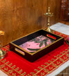 Madurai Wooden Pooja Tray & Thali for Home Temple