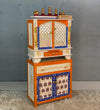 Wooden Pooja Temple & Puja Mandap with Cabinet for Home