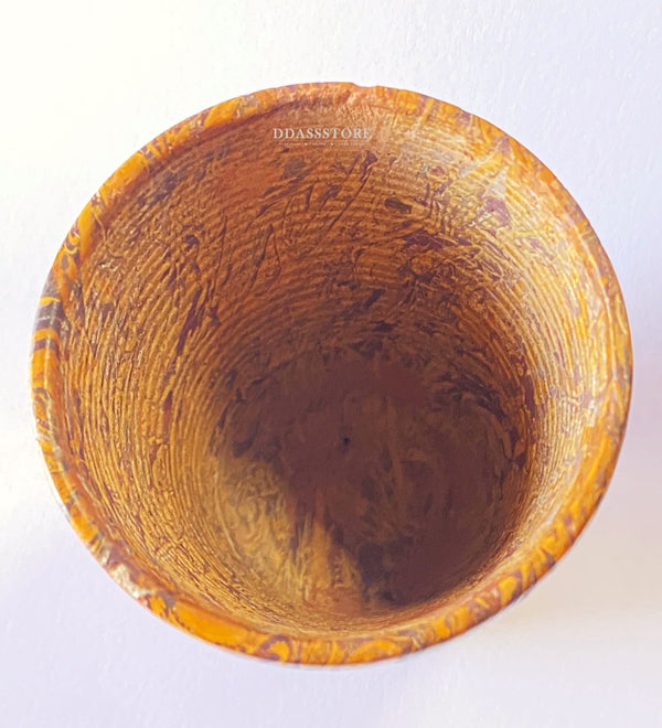 Jaisalmer Fossil Habur Stone Small Glass (100% Authentic) | DDASSGLASS03 - D'DASS Store