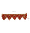 18" Handmade Bandarwal Torans for Entrance Door | Temple Decoration Items | Mandir Bandhanwar for Home|puja Room Decoration Items for Home | Diwali Decoration Item Door Hanging Toranam for Pooja Room - D'DASS Store