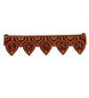 18" Handmade Bandarwal Torans for Entrance Door | Temple Decoration Items | Mandir Bandhanwar for Home|puja Room Decoration Items for Home | Diwali Decoration Item Door Hanging Toranam for Pooja Room - D'DASS Store