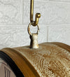 12" Golden Classic Double Sided Platform Wall Clock - D'DASS Store