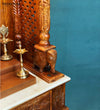 South Indian Style Solid Sheesham Wood Pooja Mandapam | Pooja Altar - DDASSMandap-164 - D'DASS Store
