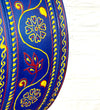 12" Classic Blue Double Sided Platform Wall Clock - D'DASS Store