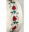 12" White Classic Double Sided Platform Wall Clock - D'DASS Store