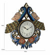 multicolour-18-x-1-5-x-18-inch-handmade-painting-peacock-wall-clock-by-shrinath-multicolour-18-x-1-5-xu95os