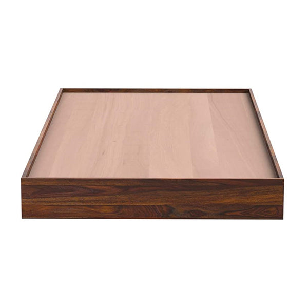 Uno Solid Wood Single & Double Size Bed - D'DASS Store