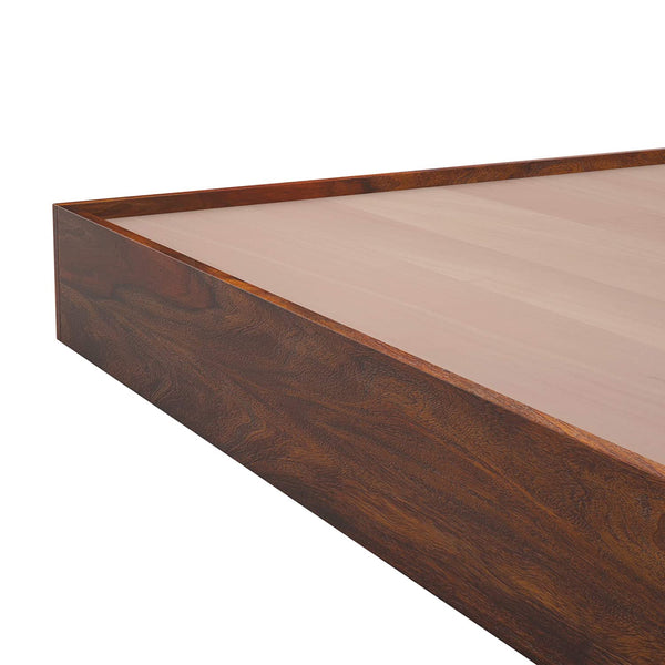 Uno Solid Wood Single & Double Size Bed - D'DASS Store