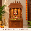 Mandap with Cabinet