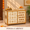 Wooden Pooja Cabinet Mandir