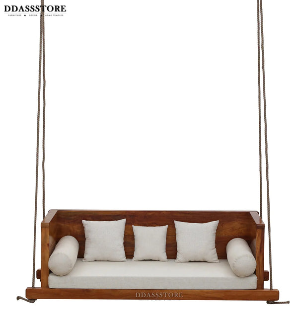 Hanging Solid wood Hammock Swing Sofa for Living Room | House Swings for Living Room - D'DASS Store