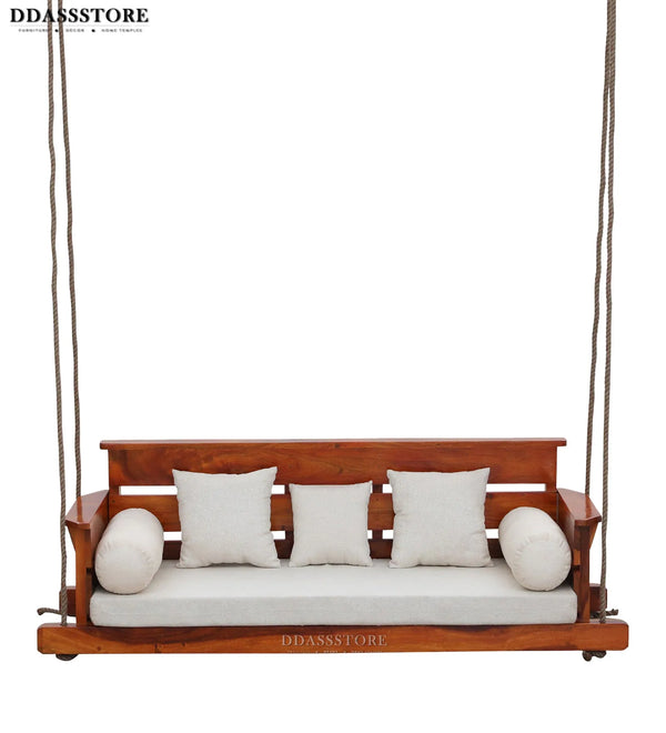 Hanging Solid wood Hammock Swing Sofa for Living Room | House Swings for Living Room - D'DASS Store