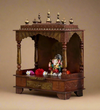 Big Sheesham &amp; MDF Wood Pooja Temple for Home &amp; Office | DDASSWT2412C