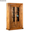 Natural Rustic Solid wood HandCarved Crockery unit for Kitchen - D'DASS Store
