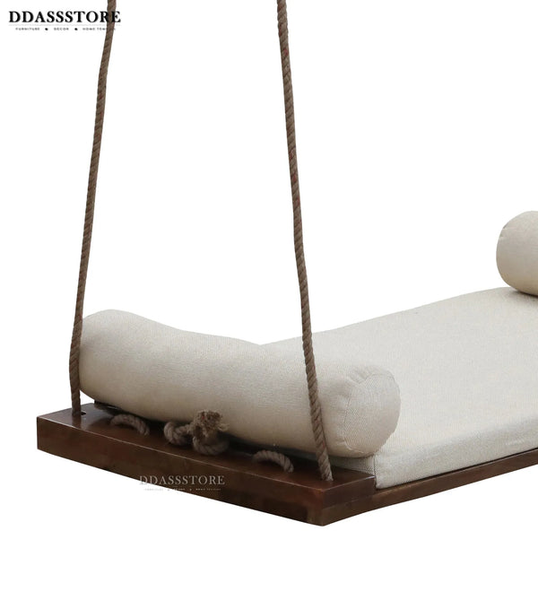 Hanging Solid wood Hammock Swing Sofa for Living Room | House Swings for Living Room - D'DASS Store