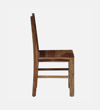 Imperial Charm Wood 4 Seater Dining Set in Scratch 