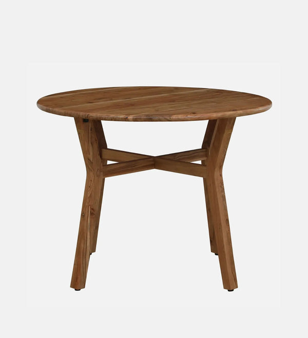 UrbanNest Bistro Wood 4 Seater In Natural Finish Dining Set - D'DASS Store